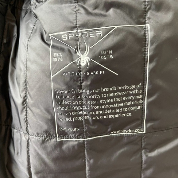 Limited Edition Spyder GT Line Waterproof Jacket - Men’s Medium - Rare Find - Picture 4 of 7